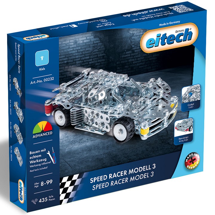 Constructie set - race model III - 435 onderdelen